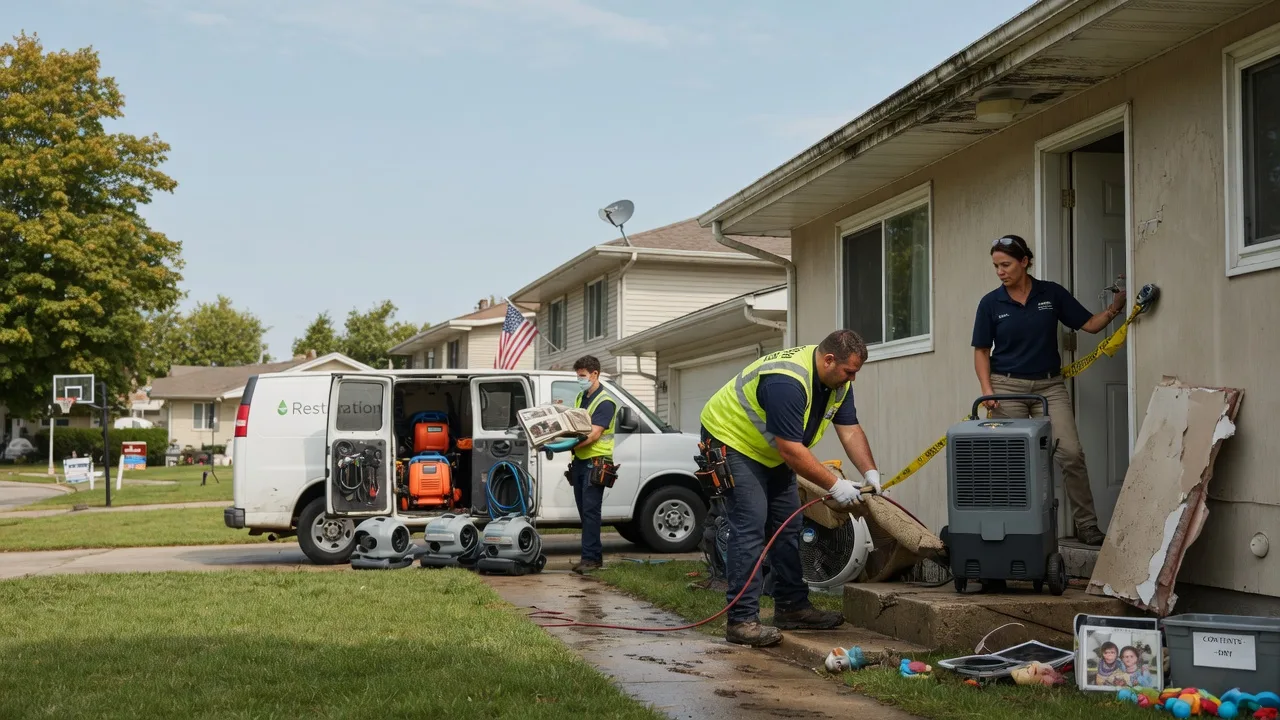 Water Damage Restoration in Langley, KY near me